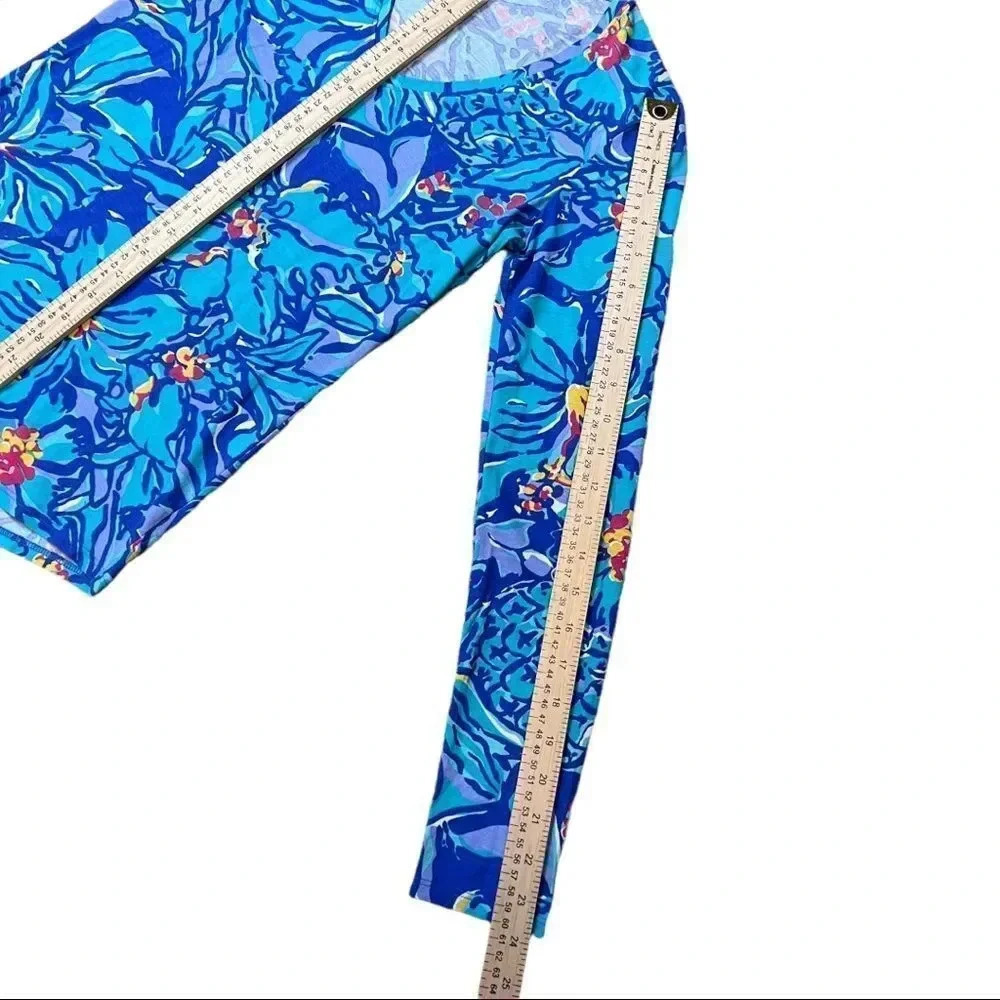 Lilly Pulitzer Arielle Mai Tai Blue Purple - Picture 5 of 7